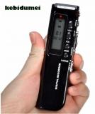 WowObjects NEW 4GB Digital Voice Recorder Dictaphone MP3 Player USB Flash Supports MP3 WMA Time Display and Telephone Recording