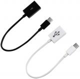 WowObjects Superior Quality 20cm Type C Male to USB 3.0 Female OTG Data Cable Connector Mar20