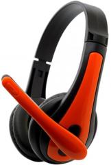 Zebronics Colt 3 Over Ear Wired With Mic Headphone Orange
