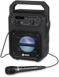 Zoook Rocker Thunder 20 watts Bluetooth Speaker with Karaoke Mic /TF/FM/LED/USB Sound Box With Powerful Bass