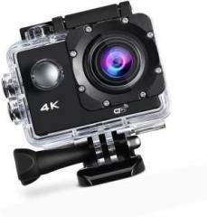 Alonzo 4k Acton Camera 4K Wifi Action Camera Ultra HD 100Feet Waterproof Sport Camera 2 Inch LCD Screen 16MP 170 Degree Wide Angle Rechargeable 900mAh Batteries Sports and Action Camera