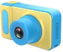 Babytiger Mini Digital Camera for Kids with Expandable Memory Blue/Yellow Kids Camera Point & Shoot Camera