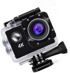 Biratty 4k Camera 4K Action Camera Support up to 32GB SD Card || 900mAh 2 Rechargeable Battery Sports and Action Camera