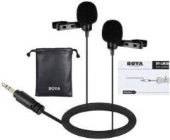 Boya LM300 Dual Lavalier Camera Microphone