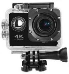 Buddymate Wifi Operated 4K Ulta Wide Angle 4K Ultra HD Waterproof Action Camera with 128 GB SD Card Support Sports and Action Camera