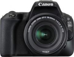 Canon EOS 200D DSLR Camera EF S18 55 IS STM EF S 55 250 IS STM