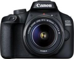 Canon EOS 3000D DSLR Camera 1 Camera Body, 18 55 mm Lens, Battery, Battery Charger, USB Cable