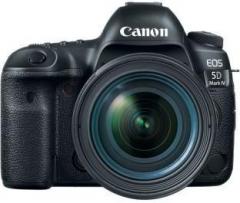 Canon EOS 5D Mark IV DSLR Camera Body with EF 24 70mm f/4L IS USM