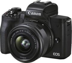Canon EOS M50 Mark II Mirrorless Camera EF M15 45mm is STM Lens