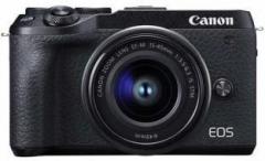 Canon M6 Mark II Mirrorless Camera with 15 45 lens