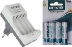 Envie AA 1000 MA Rechargeable + ECR20 Camera Battery Charger