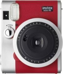 Fujifilm Instant Camera INSTAX MINI 90 RED IN EX D Instant Camera