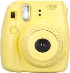 Fujifilm instax Mini 8 Yellow Instant Camera