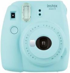 Fujifilm INSTAX Mini 9 Deluxe Camera Bundle 10 in 1 Ice Blue Instant Camera