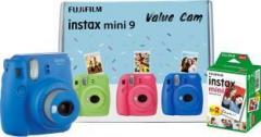 Fujifilm Instax Mini 9 Value Cam with 20 Film Shot Instant Camera