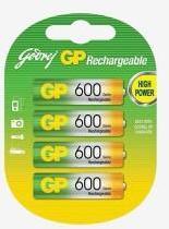 Godrej GP AAA 600 NiMH Rechargeable Battery Rechargeable Ni MH Battery