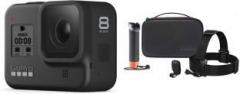 Gopro Hero8 black with adventure kit Sports and Action Camera