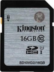 Kingston UHS 1 16 GB SDHC Class 10 80 MB/s Memory Card