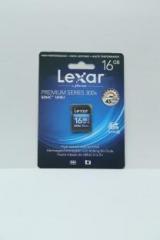 Lexar Premium Series 300x 16 GB SDHC UHS 1 Class 10 45 MB/s Memory Card