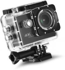 Lizzie 4K Sports Action Camera Ultra HD Waterproof DV Camcorder 16MP 170 Degree Wide Angle Sports and Action Camera
