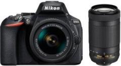 Nikon D5600 l1 DSLR Camera Body with Lens: AF P DX Nikkor 18 55 MM + 70 300MM