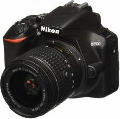 Nikon DSLR D3500 DSLR Camera Body with Single Lens: AF P DX NIKKOR 18 55 mm f/3.5.6G VR Kit with free Camera bag DSLR Camera AF P DX NIKKOR 18 55mm f/3.5.6G VR