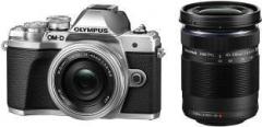 Olympus OM D E M10 MarkIII Mirrorless Camera Double Zoom kit 14 42mm EZ & 40 150mm