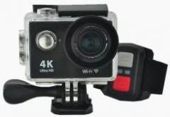 Owo H9R Black 4K Ultra HD 2.4G Remote WiFi 170 Degree Wide Angle Sports and Action Camera