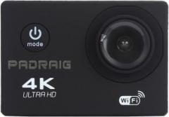 Padraig 4K WIFI Sports Action Camera Ultra HD 1080P waterproof with Rechargeable Battery compatible with Android, IOS, tablet. Sports & Action Camera
