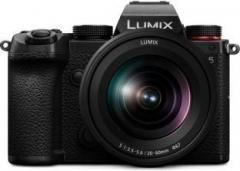 Panasonic DC LUMIX Series DC S5 Mirrorless Camera Body, Lens