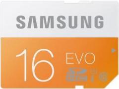 SAMSUNG EVO 16 GB SD Card Class 10 48 MB/s Memory