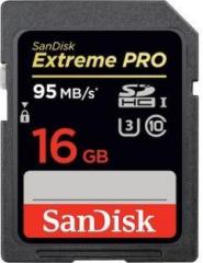 SanDisk Ultra 16 GB Extreme Pro SDHC Class 10 95 MB/s Memory Card