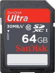 SanDisk Ultra 64 GB SDXC Class 10 30 MB/s Memory Card