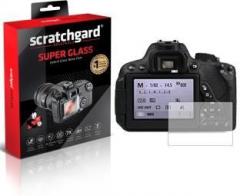 Scratchgard Screen Guard for Canon EOS 200D Camera, Super Glass