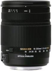 Sigma 18 250 mm F3.5 6.3 DC Macro OS HSM for Canon Digital SLR Lens