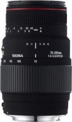 Sigma 70 300 mm F4 5.6 APO DG Macro Lens