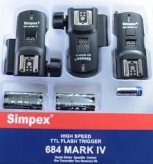 Simpex 684 Mark IV High Speed TTL Flash Trigger Camera Remote Control