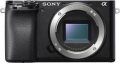 Sony Alpha ILCE 6100 APS C Mirrorless Camera Body Only Featuring Eye AF and 4K movie recording