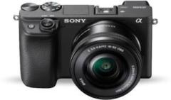 Sony Alpha ILCE 6400L APS C Mirrorless Camera with 16 50 mm Power Zoom Lens Featuring Eye AF and 4K movie recording