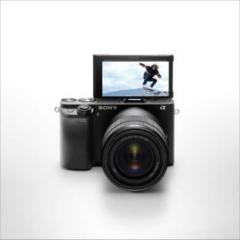 Sony Alpha ILCE 6400M APS C Mirrorless Camera with 18 135 mm Zoom Lens Featuring Eye AF and 4K movie recording
