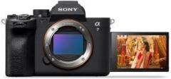 Sony Alpha ILCE 7M4/BQ IN5 Mirrorless Camera Body Only MDR 7506 Sony Headphone and NP FZ100 Battery