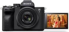 Sony Alpha ILCE 7M4K/BQIN5 Mirrorless Camera Body Only with Lens MDR 7506 Sony Headphone and NP FZ100 Battery