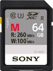 Sony SF M Series 64 GB SDXC UHS Class 3 260 MB/s Memory Card