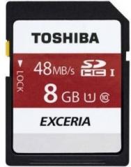 Toshiba EXCERIA 8 GB SDHC Class 10 48 MB/s Memory Card