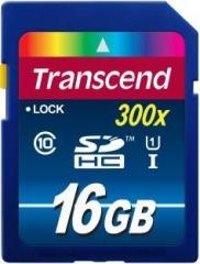 Transcend 16 GB SDHC Class 10 45 MB/S Memory Card