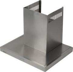 Bright Flame 1100LSBSS Wall Mounted Chimney (Silver, 1100 m3/hr)