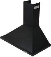 Bright Flame 1450ASTRZB Wall Mounted Chimney (Black, 1450 m3/hr)