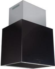 Cata CUBE GLASS BLK 90 Ceiling Mounted Chimney