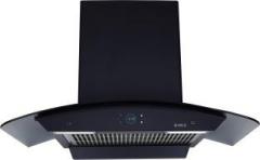 Elica iSMART 5STAR Performance 90 cm Filterless GLACE FL HAC 90 LTW NERO with Remote & Auto Clean Wall Mounted Chimney