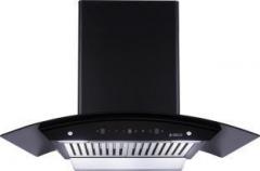 Elica WD BF 906 HAC MS NERO Auto Clean Ceiling Mounted Chimney